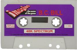 Cartridge artwork for B.c. Bill on the Sinclair ZX Spectrum.