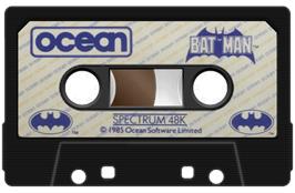 Cartridge artwork for Batman on the Sinclair ZX Spectrum.