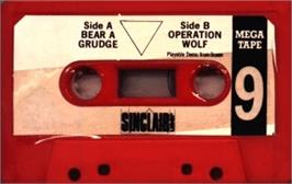 Cartridge artwork for Bear A Grudge on the Sinclair ZX Spectrum.