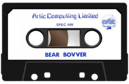 Cartridge artwork for Bear Bovver on the Sinclair ZX Spectrum.