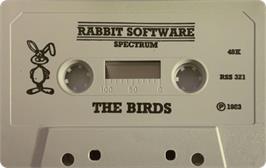 Cartridge artwork for Birds on the Sinclair ZX Spectrum.