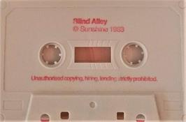 Cartridge artwork for Blind Alley on the Sinclair ZX Spectrum.