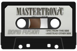 Cartridge artwork for Bombfusion on the Sinclair ZX Spectrum.