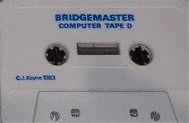 Cartridge artwork for Bridge Master on the Sinclair ZX Spectrum.
