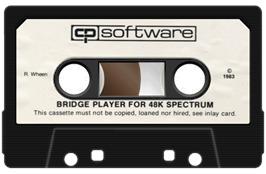 Cartridge artwork for Bridge Player on the Sinclair ZX Spectrum.