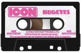 Cartridge artwork for Bug-eyes on the Sinclair ZX Spectrum.