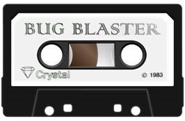 Cartridge artwork for Bug Blaster on the Sinclair ZX Spectrum.