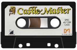 Cartridge artwork for Castle Master on the Sinclair ZX Spectrum.
