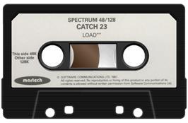 Cartridge artwork for Catch 23 on the Sinclair ZX Spectrum.