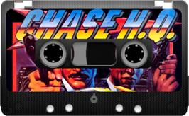 Cartridge artwork for Chase H.Q. on the Sinclair ZX Spectrum.