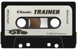 Cartridge artwork for Classic Trainer on the Sinclair ZX Spectrum.