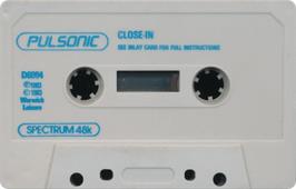 Cartridge artwork for Close-in on the Sinclair ZX Spectrum.