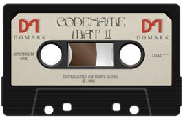 Cartridge artwork for Codename Mat 2 on the Sinclair ZX Spectrum.