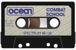 Cartridge artwork for Combat School on the Sinclair ZX Spectrum.