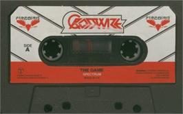 Cartridge artwork for Crosswize on the Sinclair ZX Spectrum.