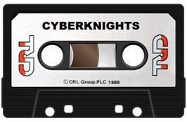 Cartridge artwork for Cyber Knights on the Sinclair ZX Spectrum.