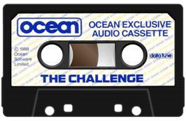 Cartridge artwork for Daley Thompson's Olympic Challenge on the Sinclair ZX Spectrum.
