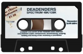 Cartridge artwork for Deadenders on the Sinclair ZX Spectrum.