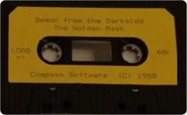 Cartridge artwork for Demon From The Darkside on the Sinclair ZX Spectrum.