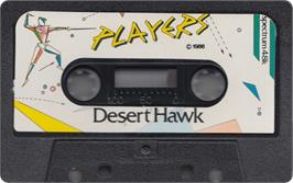 Cartridge artwork for Desert Hawk on the Sinclair ZX Spectrum.