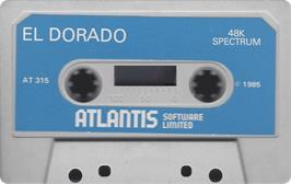 Cartridge artwork for Dorado, El on the Sinclair ZX Spectrum.
