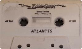 Cartridge artwork for Down Town on the Sinclair ZX Spectrum.