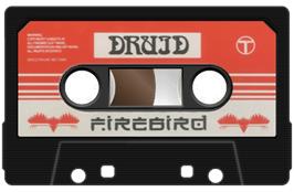 Cartridge artwork for Druid on the Sinclair ZX Spectrum.