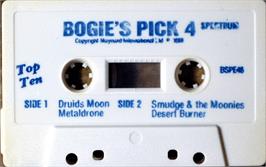 Cartridge artwork for Druids Moon on the Sinclair ZX Spectrum.
