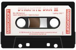 Cartridge artwork for Dynamite Dan 2 on the Sinclair ZX Spectrum.
