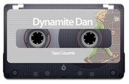 Cartridge artwork for Dynamite Dan II on the Sinclair ZX Spectrum.