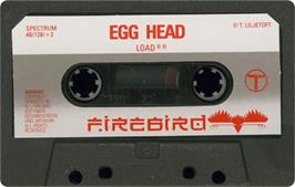 Cartridge artwork for Egg Head on the Sinclair ZX Spectrum.