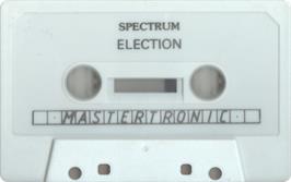 Cartridge artwork for Election on the Sinclair ZX Spectrum.