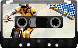 Cartridge artwork for Enduro Racer on the Sinclair ZX Spectrum.