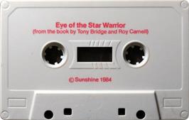 Cartridge artwork for Eye Of The Star Warrior, The on the Sinclair ZX Spectrum.