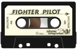 Cartridge artwork for Fighter Pilot on the Sinclair ZX Spectrum.