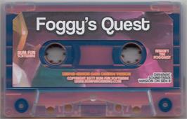 Cartridge artwork for Foggy's Quest on the Sinclair ZX Spectrum.