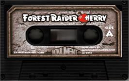 Cartridge artwork for Forest Raider Cherry on the Sinclair ZX Spectrum.