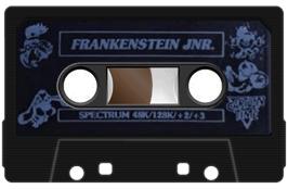 Cartridge artwork for Frankenstein Jnr. on the Sinclair ZX Spectrum.