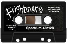 Cartridge artwork for Frightmare on the Sinclair ZX Spectrum.