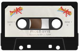 Cartridge artwork for Frost Byte on the Sinclair ZX Spectrum.