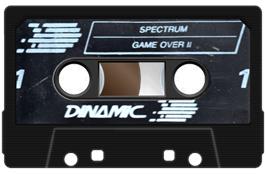 Cartridge artwork for Game Over 2 on the Sinclair ZX Spectrum.