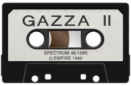 Cartridge artwork for Gazza 2 on the Sinclair ZX Spectrum.