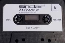 Cartridge artwork for Glider on the Sinclair ZX Spectrum.