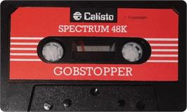 Cartridge artwork for Gob Stopper on the Sinclair ZX Spectrum.