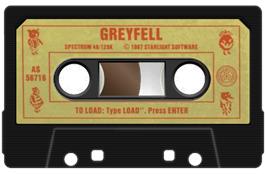 Cartridge artwork for Greyfell - The Legend Of Norman on the Sinclair ZX Spectrum.
