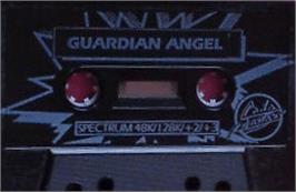 Cartridge artwork for Guardian Angel on the Sinclair ZX Spectrum.