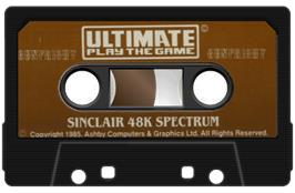 Cartridge artwork for Gunfright on the Sinclair ZX Spectrum.