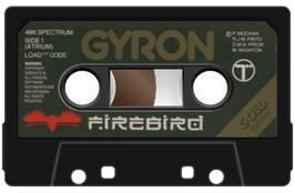 Cartridge artwork for Gyron Atrium on the Sinclair ZX Spectrum.