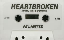 Cartridge artwork for Heart Broken - Adventure 3 on the Sinclair ZX Spectrum.