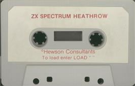 Cartridge artwork for Heathrow International Air Traffic Control on the Sinclair ZX Spectrum.